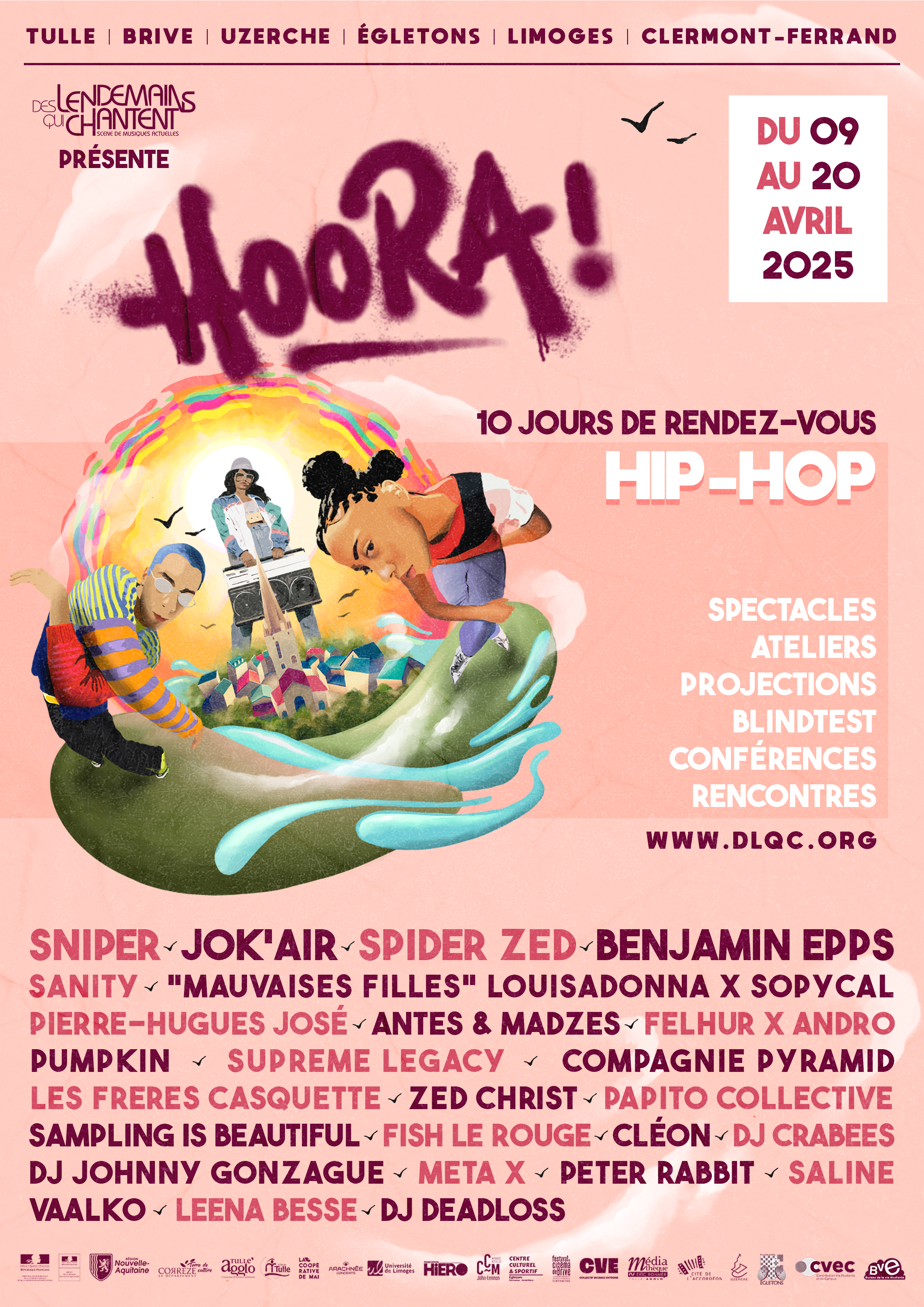 Affiche du festival Hoora !